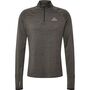 newline Nwlpace Half Zip - beluga melange
