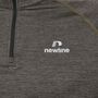 newline Nwlpace Half Zip - beluga melange