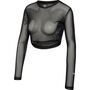 Hummel Hmlmt Fierce Mesh T-Shirt L/S - black