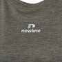 newline Nwlpace Melange Tee Woman - beluga melange