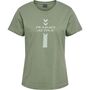 Hummel Hmlactive Graphic Co Tee S/S Woman - sea spray