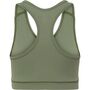 newline Nwlbeat Bra - deep lichen green