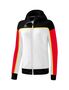 Erima Change Training Jacket With Hood - white/black/red