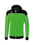 Erima Change Training Jacket With Hood - green/black/white