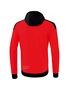 Erima Change Training Jacket With Hood - red/black/white