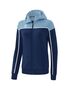 Erima Change Training Jacket With Hood - new navy/faded denim/white