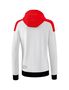 Erima Change Hoody - white/red/black