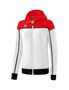 Erima Change Training Jacket With Hood - white/red/black
