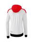 Erima Change Training Jacket With Hood - white/red/black
