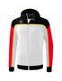 Erima Change Training Jacket With Hood - white/black/red