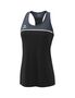 Erima Change Tank Top Function - black grey/slate grey/white