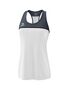 Erima Change Tank Top Function - white/slate grey/black