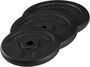 Energetics Hantelscheibe Cast Iron Disc Pce 30 Mm - schwarz 