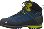 McKINLEY He.-Trek-Stiefel Blackiston Mid Aqx M - bluedark/greenlime 