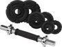 Energetics Kurzhantel-Set Premium 10Kg Ci Set (30Mm - black