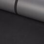 Energetics Yoga-Matte Natural Rubber Mat Pu Sfn 1.0 - grey dark/black