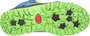 McKINLEY Ki.-Trek-Stiefel Santiago Aqx Jr - greenlime/bluedark/b