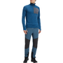 McKINLEY Ux.-Langarmshirt Tampo Ux - melange/blue royal/a