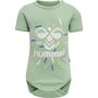 Hummel hmlLAKE BODY S/S - grayed jade