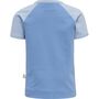 Hummel hmlASLAN T-SHIRT S/S - silver lake blue