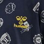Hummel hmlART T-SHIRT S/S - black iris