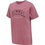 Hummel hmlFAST T-SHIRT S/S - mesa rose