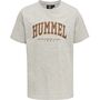 Hummel hmlFAST T-SHIRT S/S - light grey melange