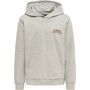 Hummel hmlFAST HOODIE - light grey melange