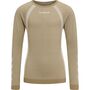 Hummel hmlSPIN SEAMLESS T-SHIRT L/S - simply taupe