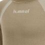 Hummel hmlSPIN SEAMLESS T-SHIRT L/S - simply taupe