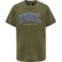Hummel hmlFAST T-SHIRT S/S 2-PK - sargasso sea/kalamata