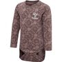 Hummel hmlFIA BODY L/S - deep taupe
