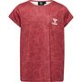 Hummel hmlNANNA T-SHIRT S/S - earth red