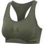 Hummel hmlSHAPING SEAMLESS SPORTS TOP - thyme