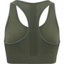 Hummel hmlSHAPING SEAMLESS SPORTS TOP - thyme