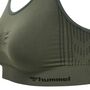 Hummel hmlSHAPING SEAMLESS SPORTS TOP - thyme