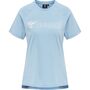 Hummel hmlNONI 2.0 T-SHIRT - placid blue