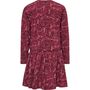 Hummel hmlMERRY DRESS L/S - cordovan