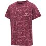 Hummel hmlMERRY T-SHIRT S/S - cordovan