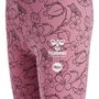 Hummel hmlMAYA FLOWER AOP ONZE TIGHTS - heather rose