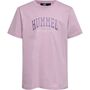 Hummel hmlFAST T-SHIRT S/S - mauve shadow