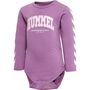 Hummel hmlFAST FLIPPER BODY L/S - argyle purple