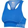 Hummel hmlTE CHRISTEL SEAMLESS SPORTS TOP - placid blue/lapis blue melange