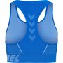 Hummel hmlTE CHRISTEL SEAMLESS SPORTS TOP - placid blue/lapis blue melange