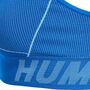 Hummel hmlTE CHRISTEL SEAMLESS SPORTS TOP - placid blue/lapis blue melange
