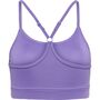 Hummel hmlMT CHIPO PADDED SPORTS BRA - paisley purple