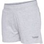 Hummel hmlLGC SENNA SWEAT SHORTS - light grey melange