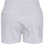 Hummel hmlLGC SENNA SWEAT SHORTS - light grey melange