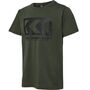 Hummel hmlFSK LOW T-SHIRT S/S - forest night