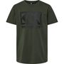 Hummel hmlFSK LOW T-SHIRT S/S - forest night